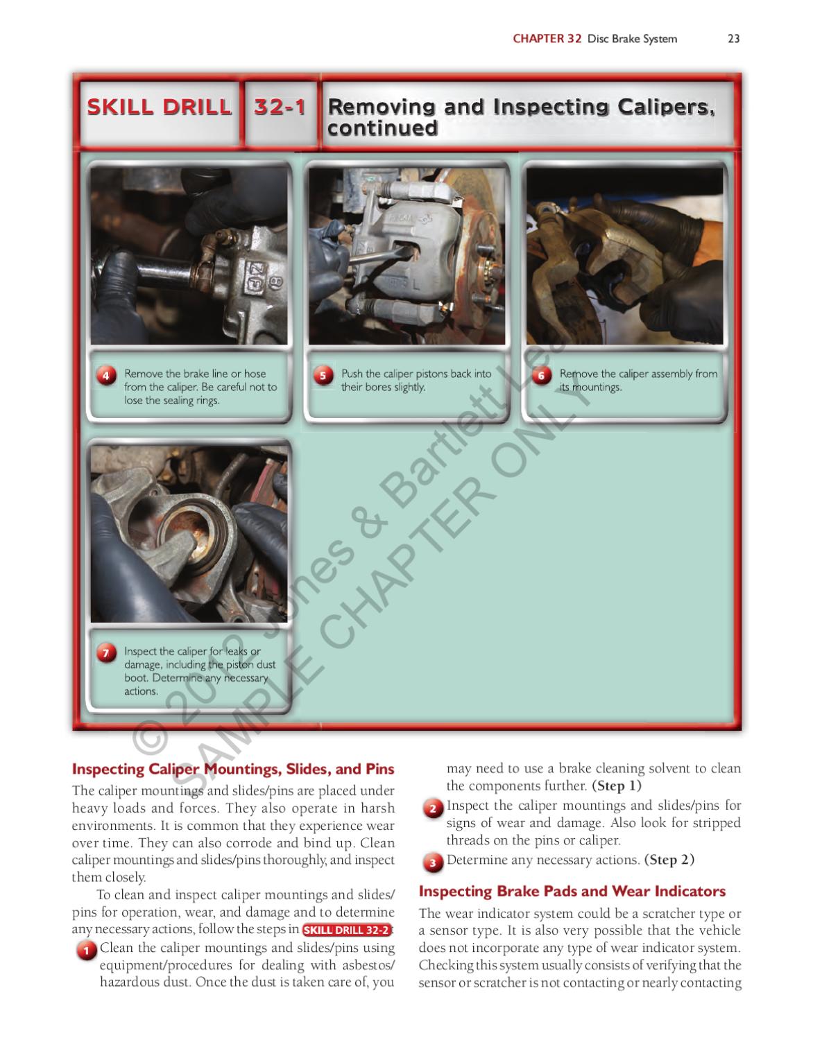 Jones & Bartlett Learning CDX Automotive Sample Chapter 32 by Jones