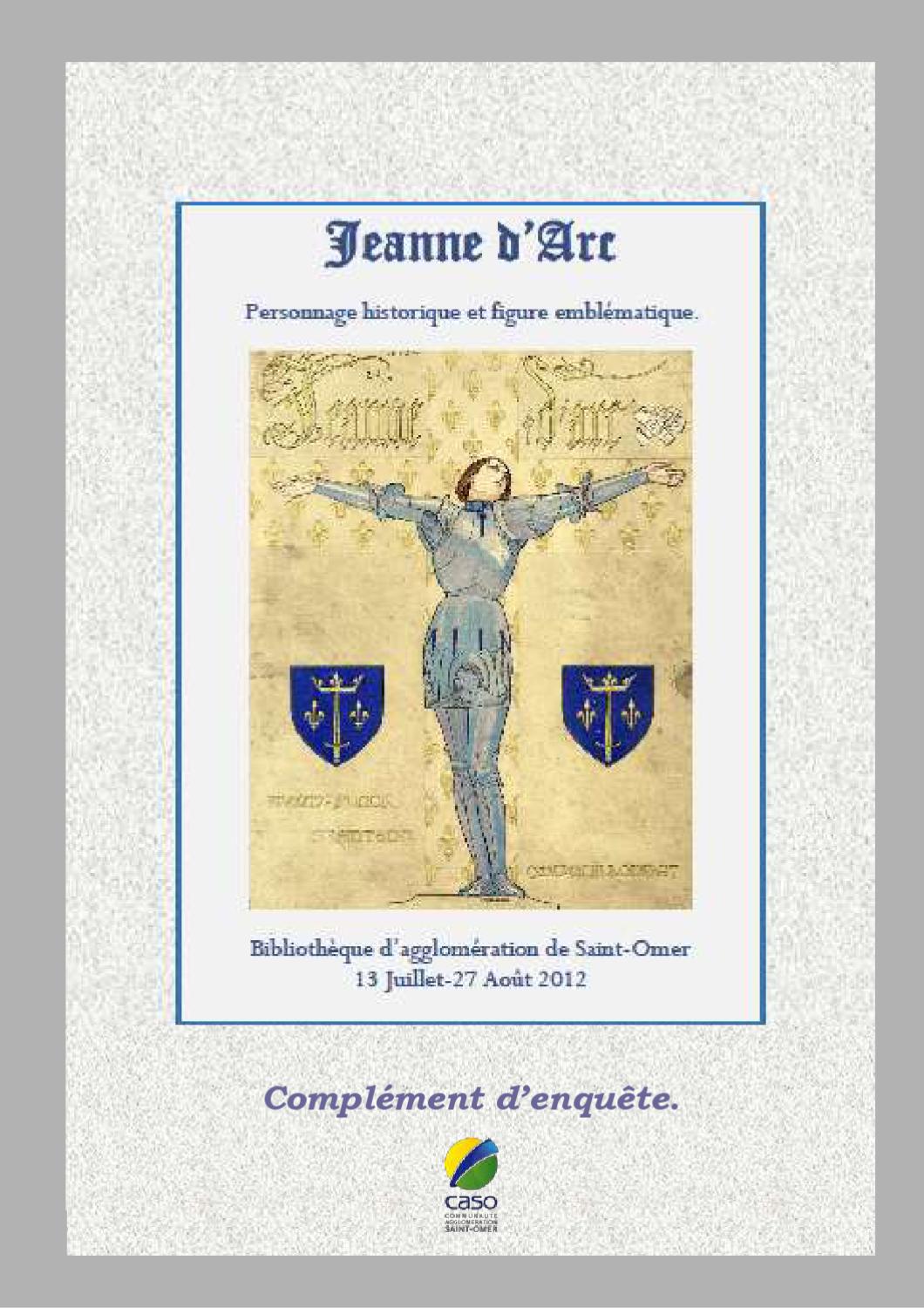Jeanne d'Arc complément d'enquête by Bibliothèque d'agglomération de