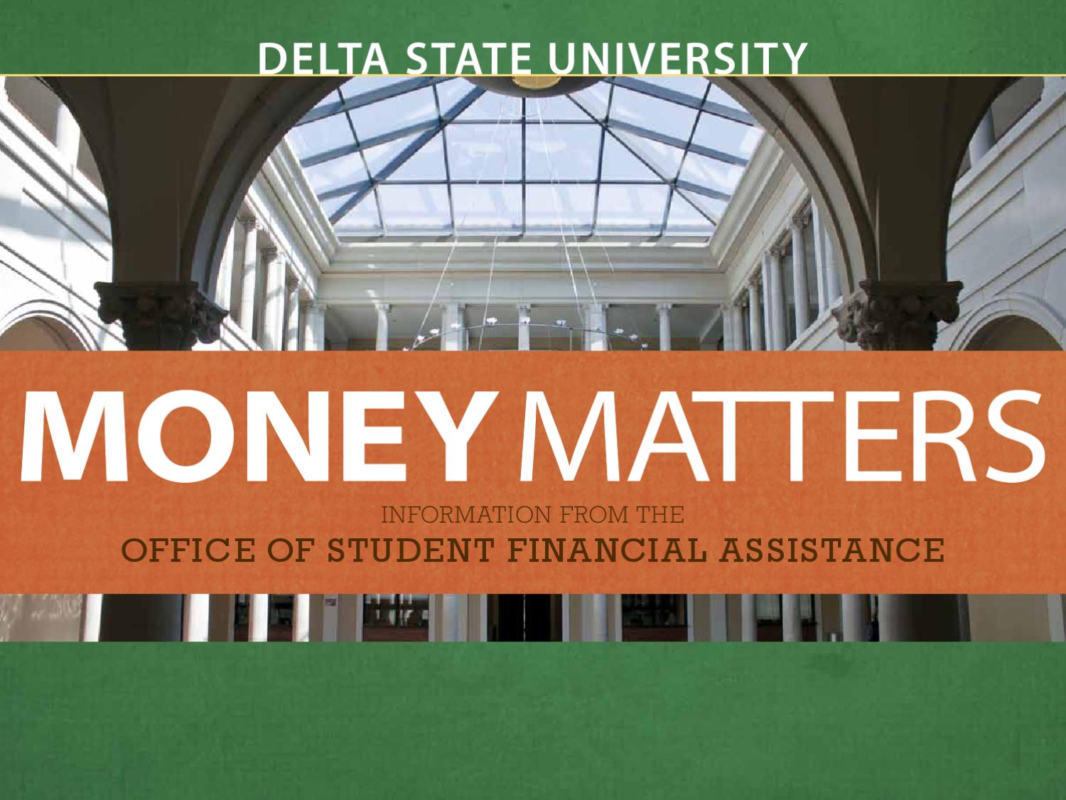 Financial Aid At Delta State by Delta State University Issuu