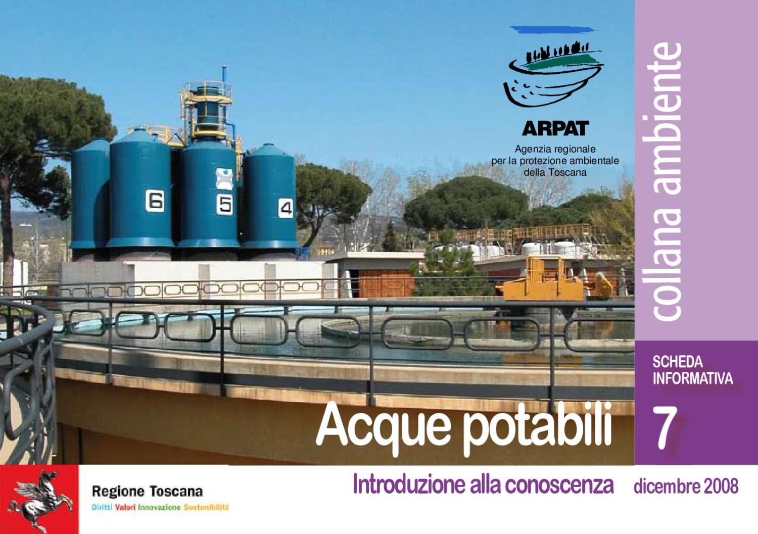 Acque potabili by ARPAT Issuu