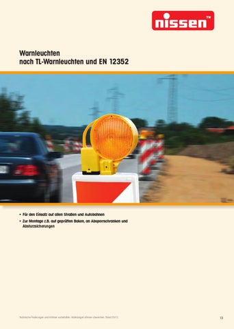 TANGRAM. Werbeagentur GmbH & Co. KG Adolf Nissen Elektrobau GmbH - 灯饰目录 2012 第 13 页