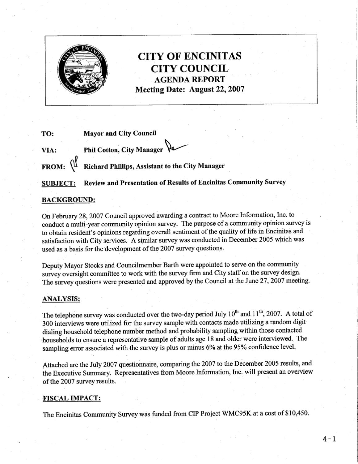 Encinitas City Council Agenda Encinitas City Council Agenda
