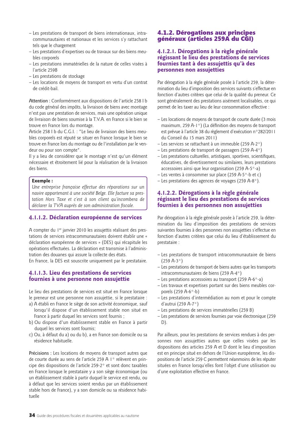 Article L 80 B Du Livre Des Procédures Fiscales