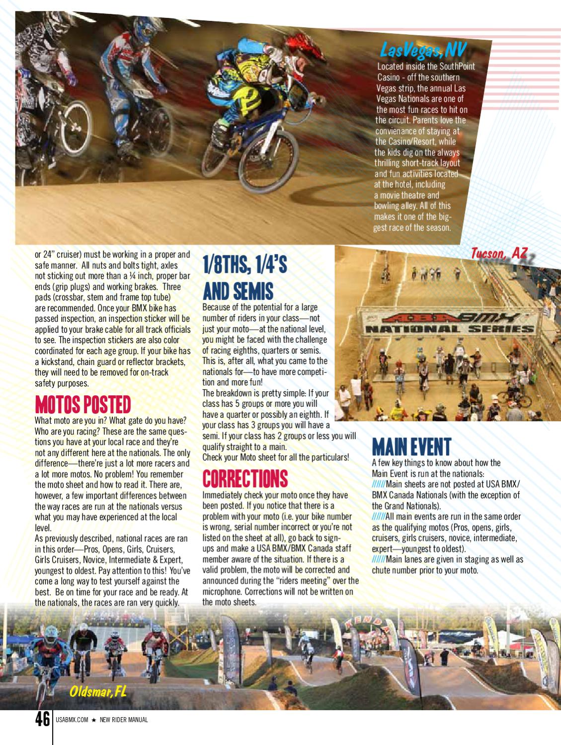 USA BMX New Rider Manual by USA BMX Issuu