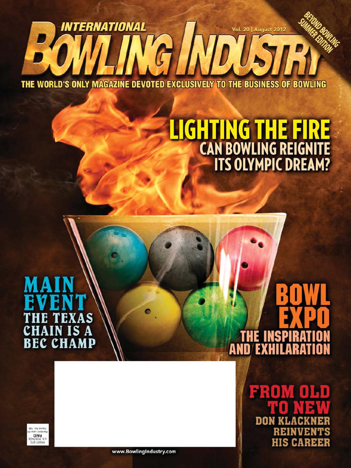 International Bowling Indsutry Augsut 2012 by International Bowling