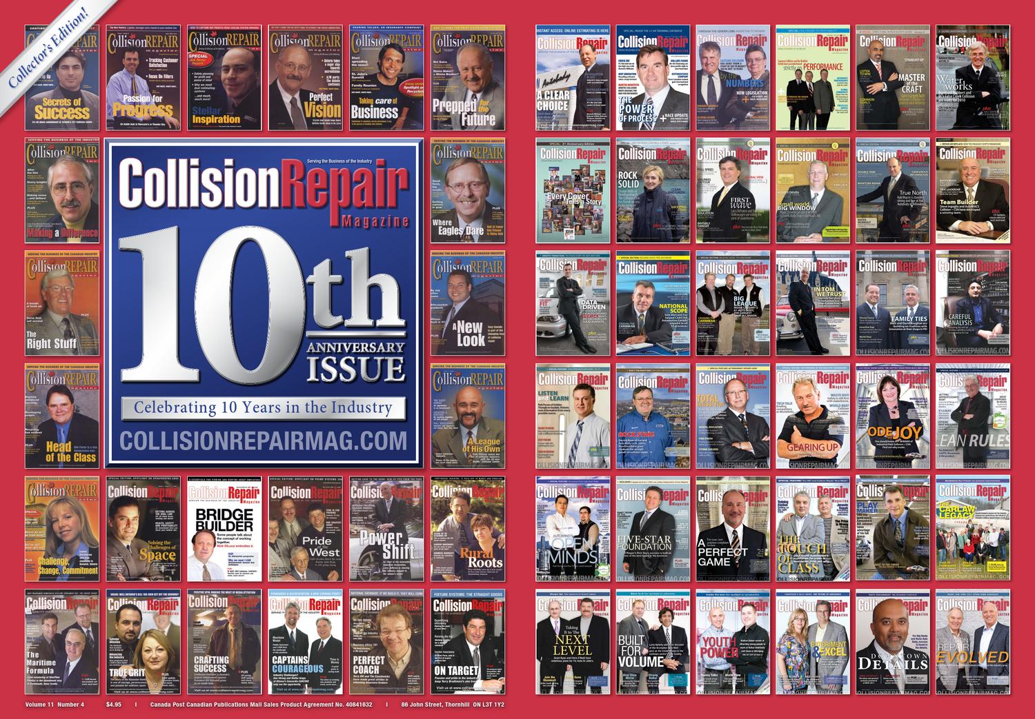 Collision Repair magazine11#4- Anniversary Issue by Media Matters - Issuu