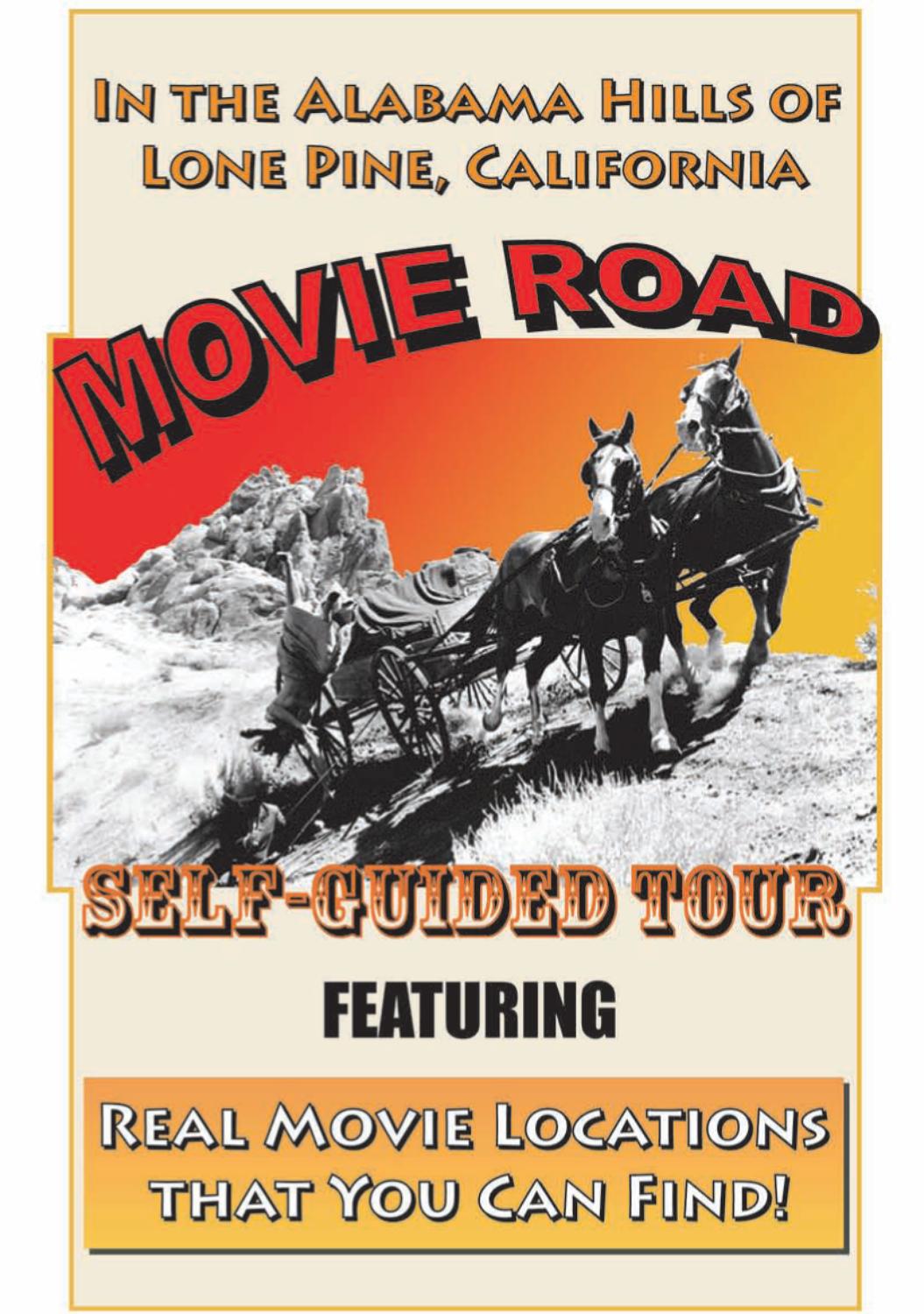 Alabama HIlls of Lone Pine California; Movie Road Self Guided Tour by