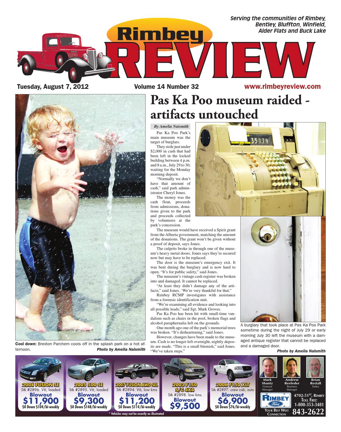 Rimbey Review August 07 2012 By Black Press Media Group Issuu