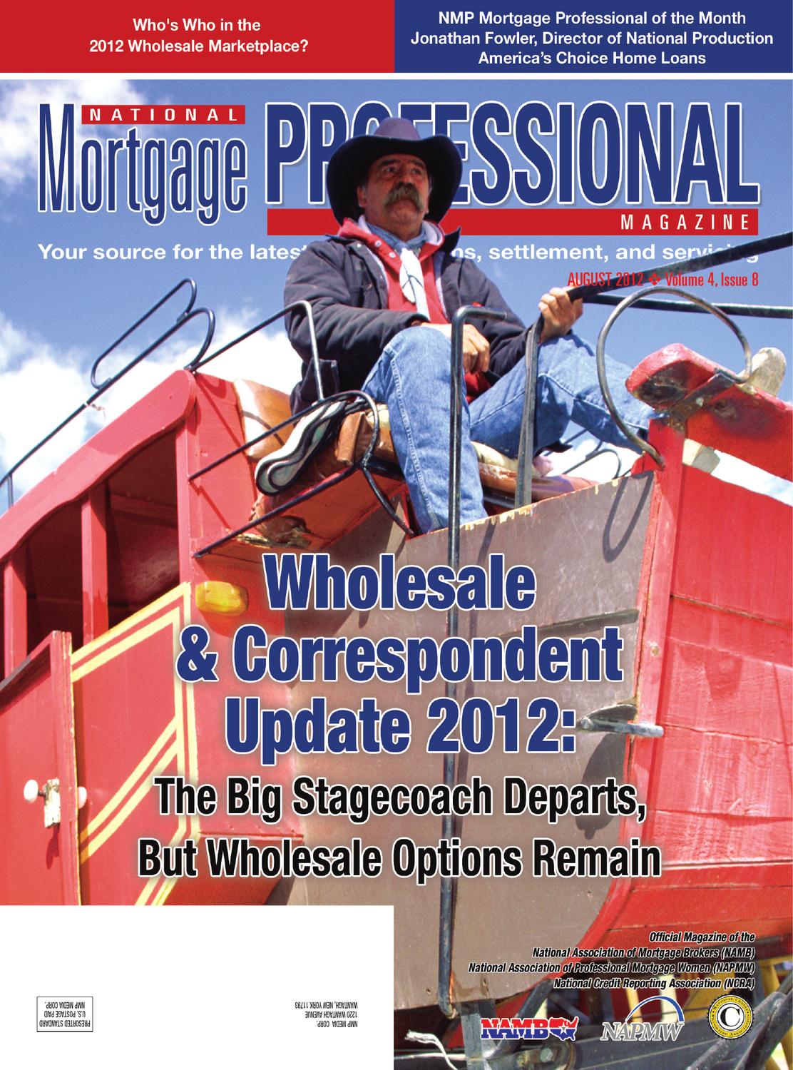 National Mortgage Professional Magazine August 2012 by United Sports