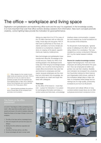 licht.de 灯饰目录 · licht.wissen 04 " 办公 灯饰 : Motivating and Efficient" 第 7 页