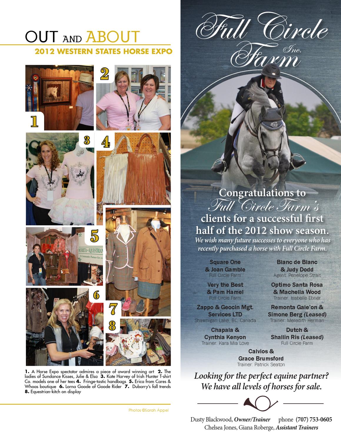 Horse & Style Magazine August/September 2012 Issue 6 by Horse
