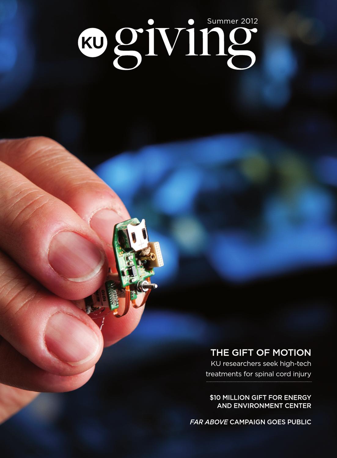 KU Giving Issue 15 by KU Endowment Issuu