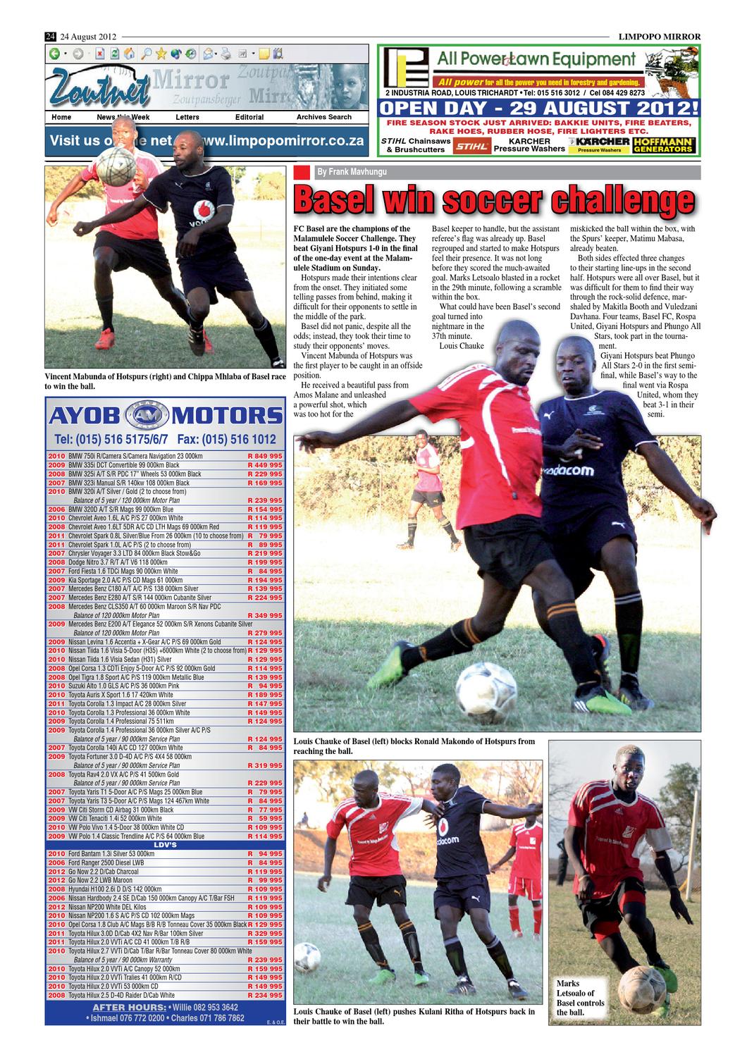 Limpopo Mirror 24 August 2012 by Issuu