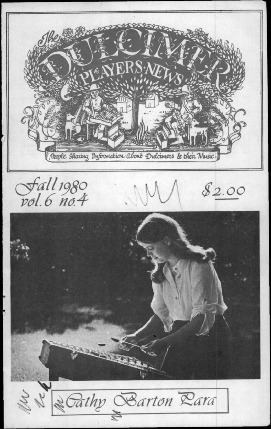 198004, Dulcimer Players News Vol. 6 No. 4 by Dulcimer Players News