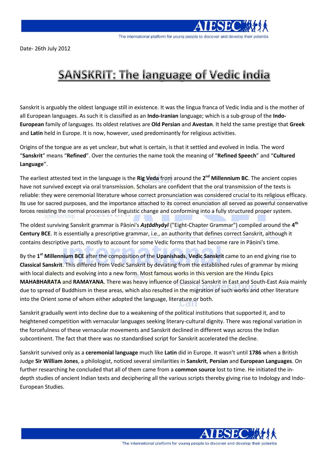 Sanskrit By Sumant Agnihotri Issuu