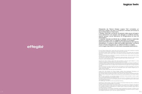 EFFEGIBI / Catalogo 家居 Spa 第 7 页