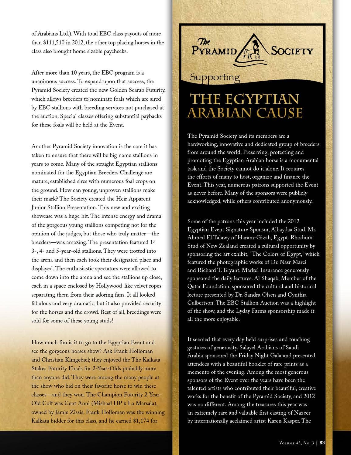 Arabian Horse Times Vol. 43, No. 3 by Arabian Horse Times - Issuu