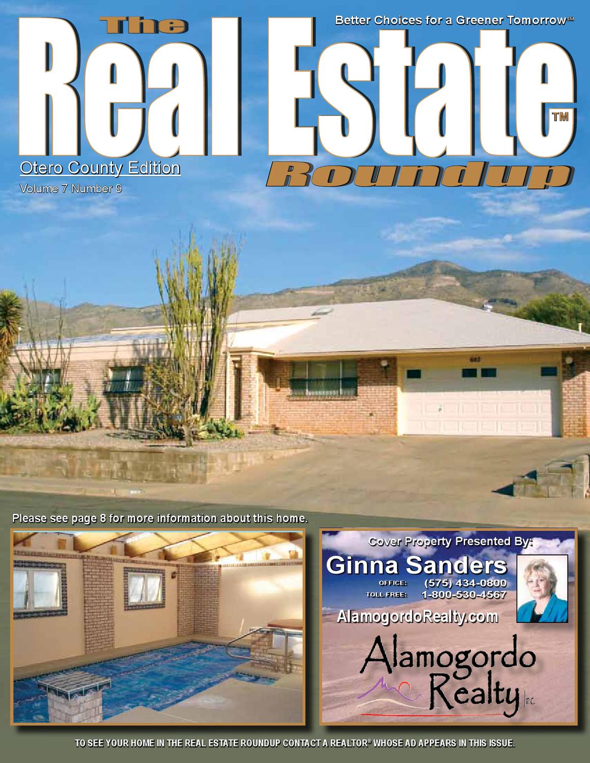 Vol 7 No 9 Otero Edition The Real Estate Roundup by Helpful