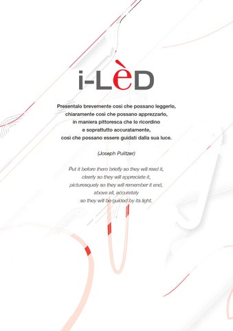 BRUNI 灯饰目录 · ILED / ReadyToGo 2011 第 3 页
