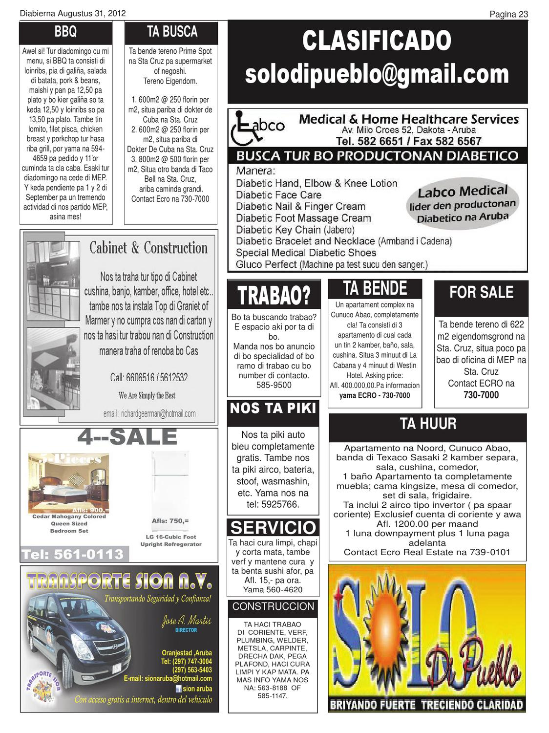 Diabierna 31 Augustus 12 By Solo Di Pueblo Issuu