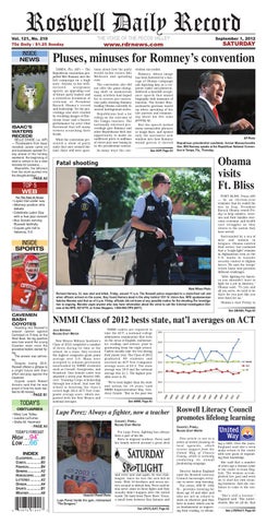 Alamogordo News, 09 19 1908 Alamogordo News, 09 19 1908