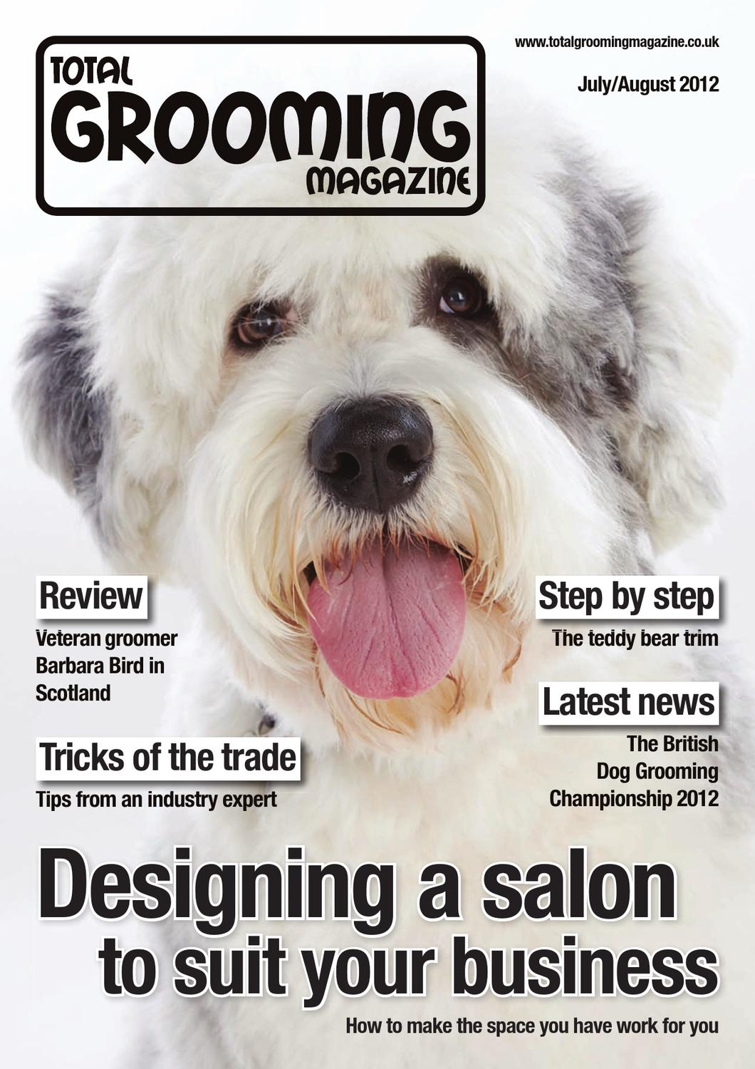 Total Grooming Magazine July August 2012 by Cogent Multimedia Ltd Issuu