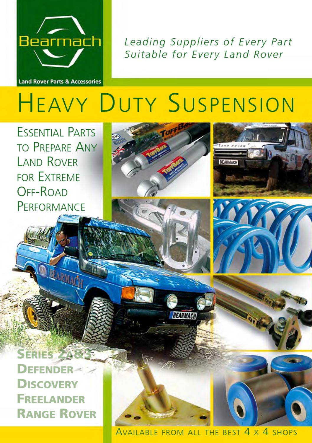 Bearmach_Suspension_Leaf by Terry Evans Issuu
