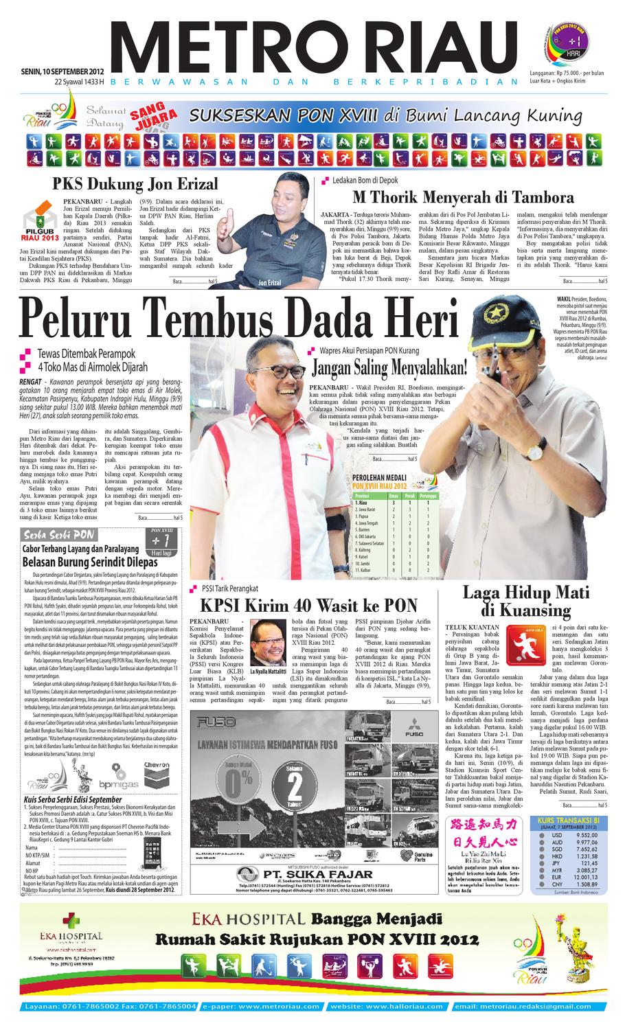 10092012 Metroriau By Harian Pagi Metro Riau Issuu<script async src=