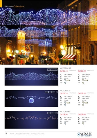 ADAMLIGHTS Adam Decolight Christmas 灯饰目录 2012 / 2013 第 14 页