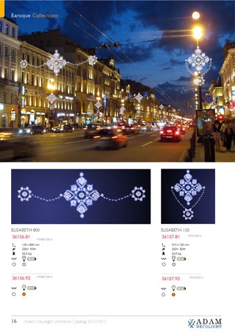 ADAMLIGHTS Adam Decolight Christmas 灯饰目录 2012 / 2013 第 16 页