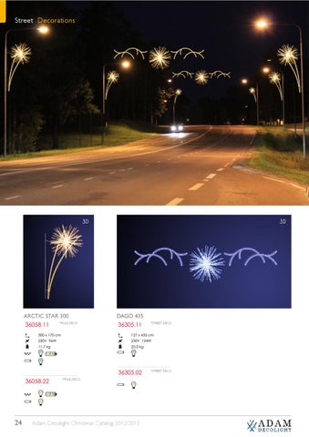 ADAMLIGHTS Adam Decolight Christmas 灯饰目录 2012 / 2013 第 24 页