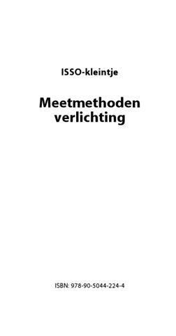 Stichting ISSO 灯饰目录 · Kleintje 照明 第 3 页