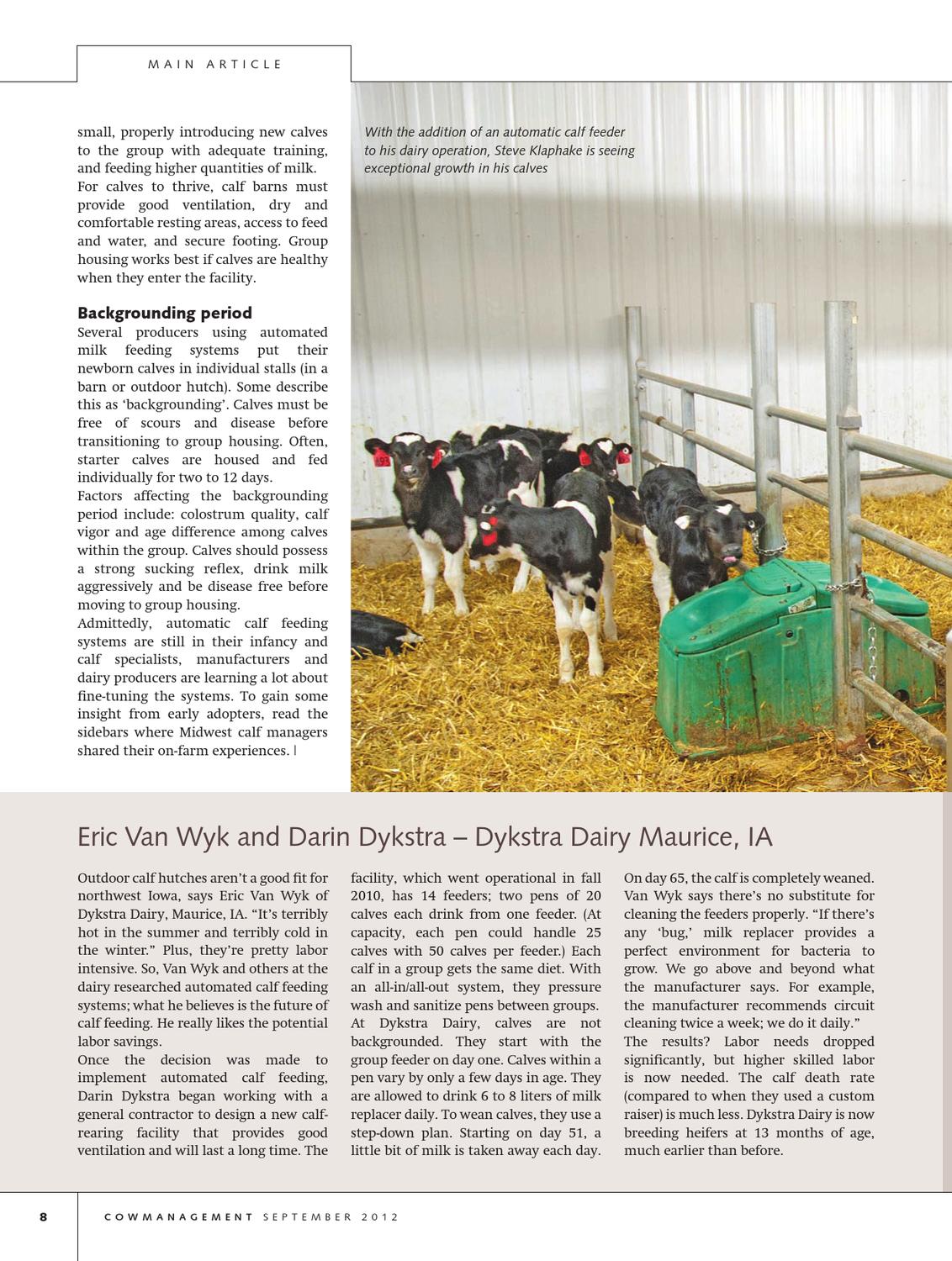 Cowmanagement Us September 2012 By Crv Uitgeverij Crv Publishers