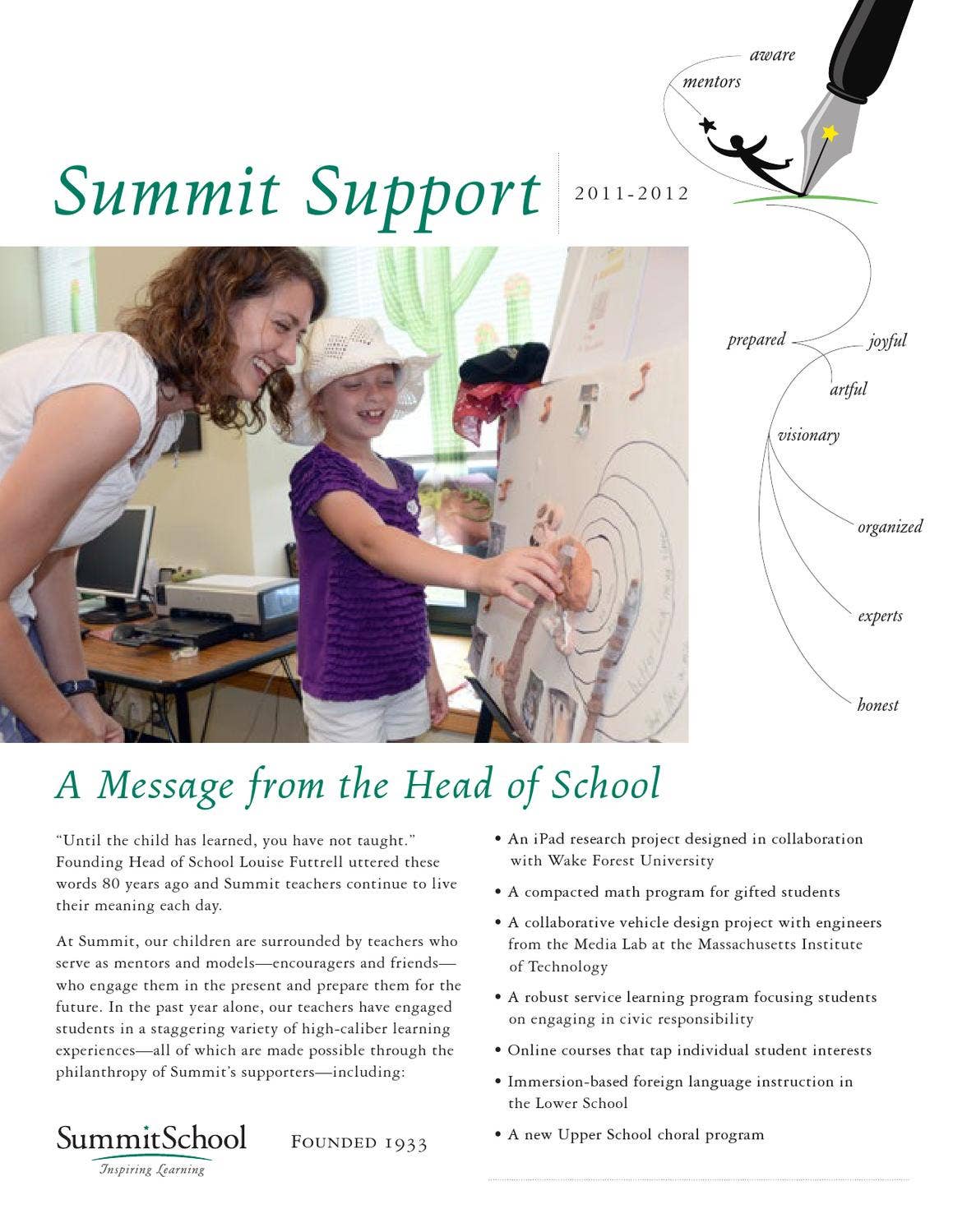 Summit Learning Student Example Summit Support 2012 by Summit School - Issuu