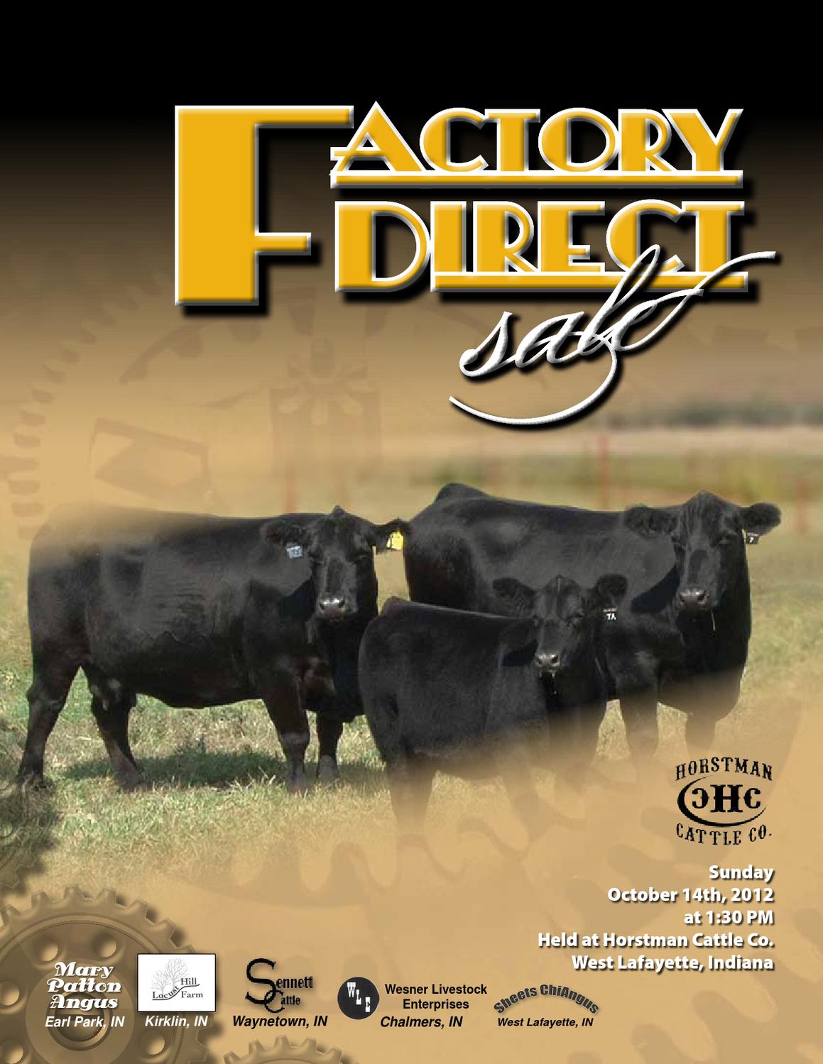 Factory Direct Sale Horstman Cattle Co. by The Show Circuit Issuu