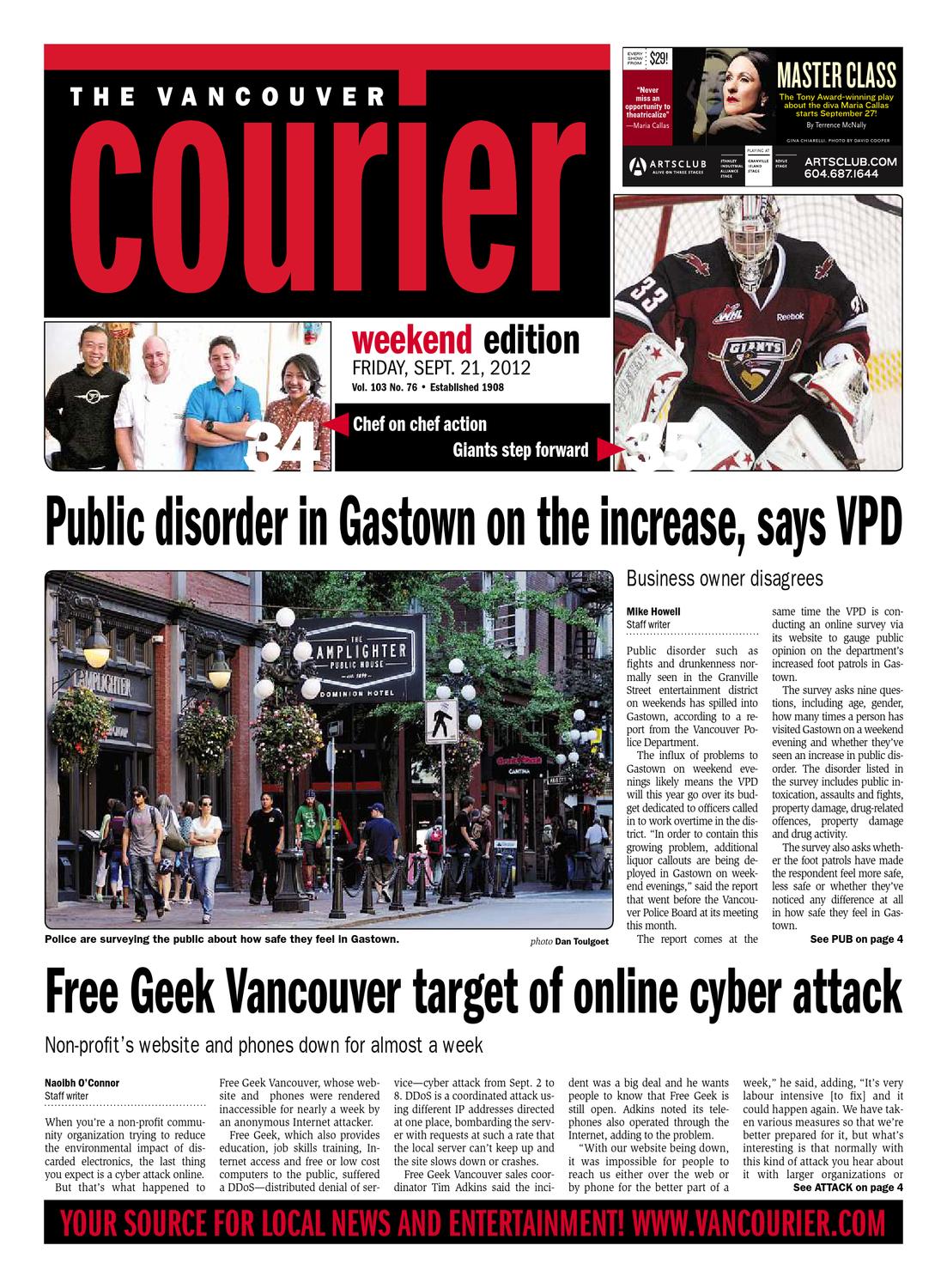 Vancouver Courier September 21 2012 by Glacier Digital - Issuu