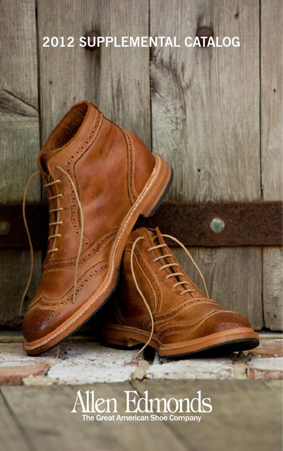 Allen Edmonds 2012 Fall Catalog Supplement by Allen Edmonds Shoe