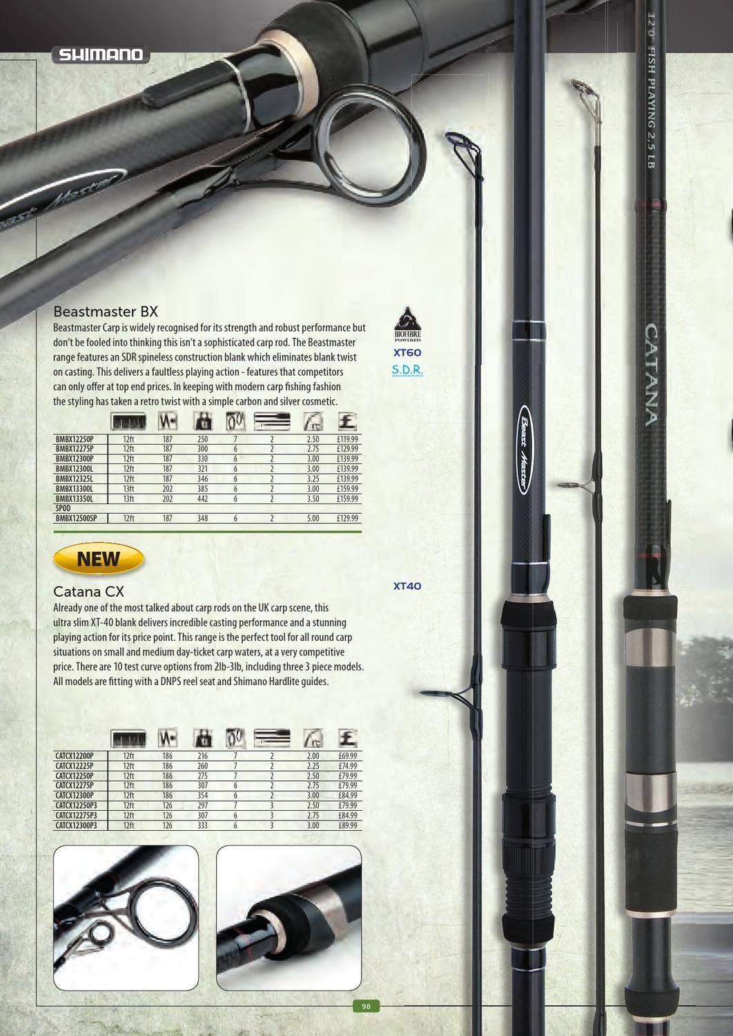 shimano beastmaster 12ft carp rod Shimano catalogue 2013 UK by Shimano Europe BV