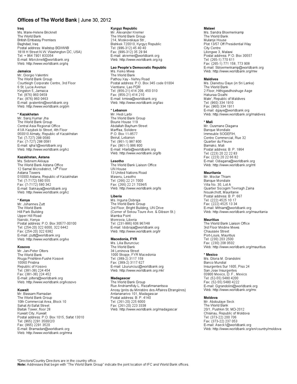 The World Bank Annual Report 2012 by World Bank Group Publications Issuu