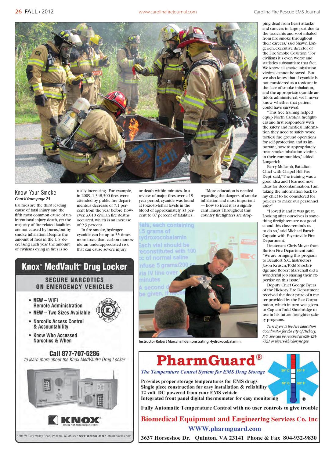 Carolina Fire Journal Autumn 2012 by Moore Creative Issuu