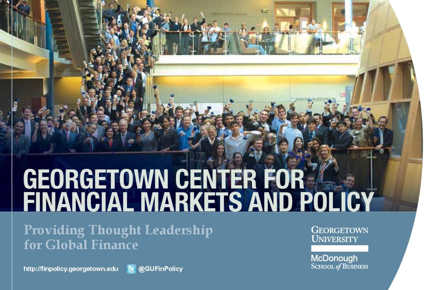 Georgetown Center for Financial Markets and Policy by Georgetown ...