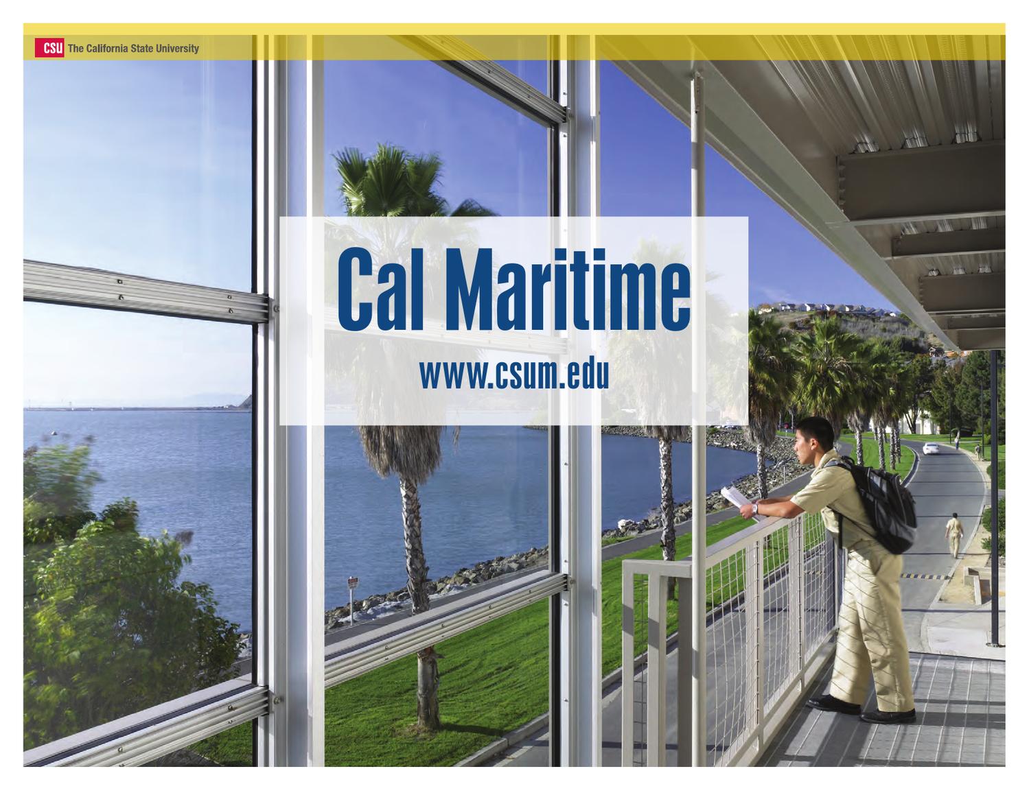 Cal Maritime 20122013 Viewbook by California State University Maritime