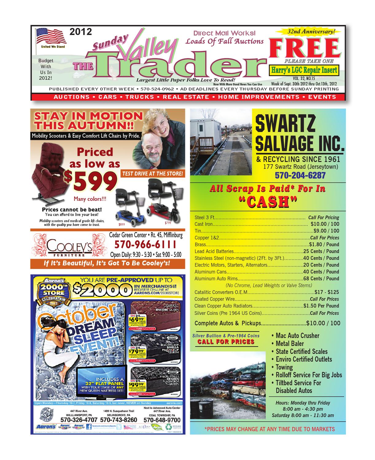 The Valley Trader Online 10.1.12 by maxoberdorf Issuu