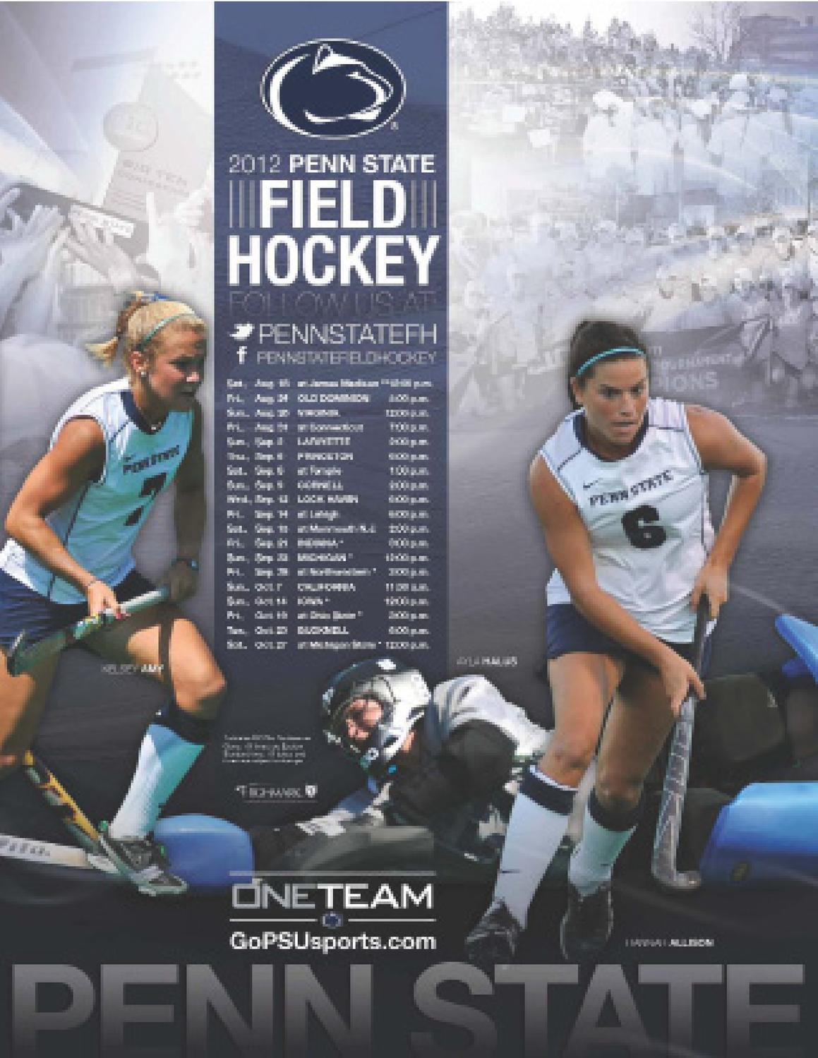 2012 Field Hockey Yearbook by Penn State Athletics Issuu