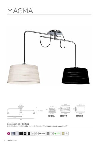 LedsC4 灯饰目录 · LA CREU 2012-2013 第 16 页