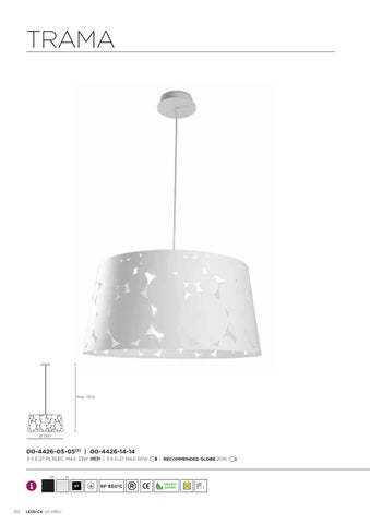 LedsC4 灯饰目录 · LA CREU 2012-2013 第 22 页