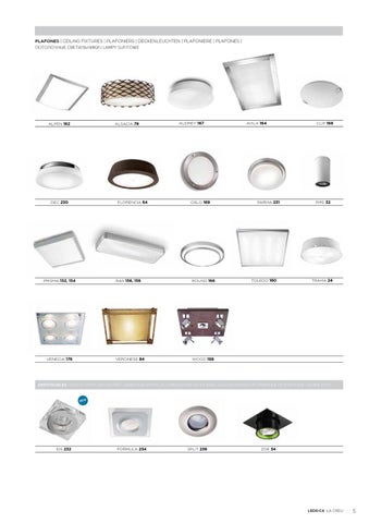LedsC4 灯饰目录 · LA CREU 2012-2013 第 7 页