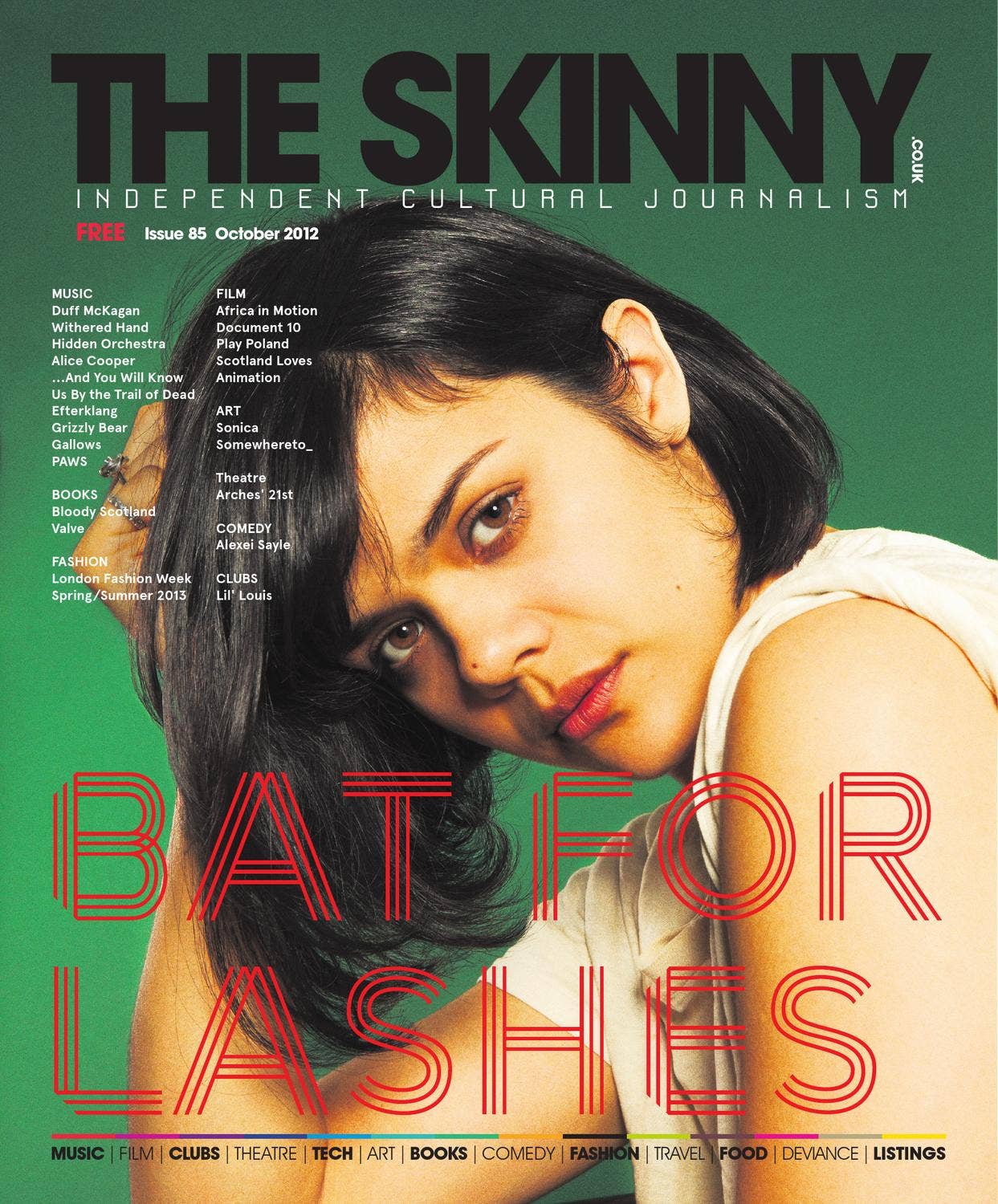 The Skinny October 2012 by The Skinny - Issuu