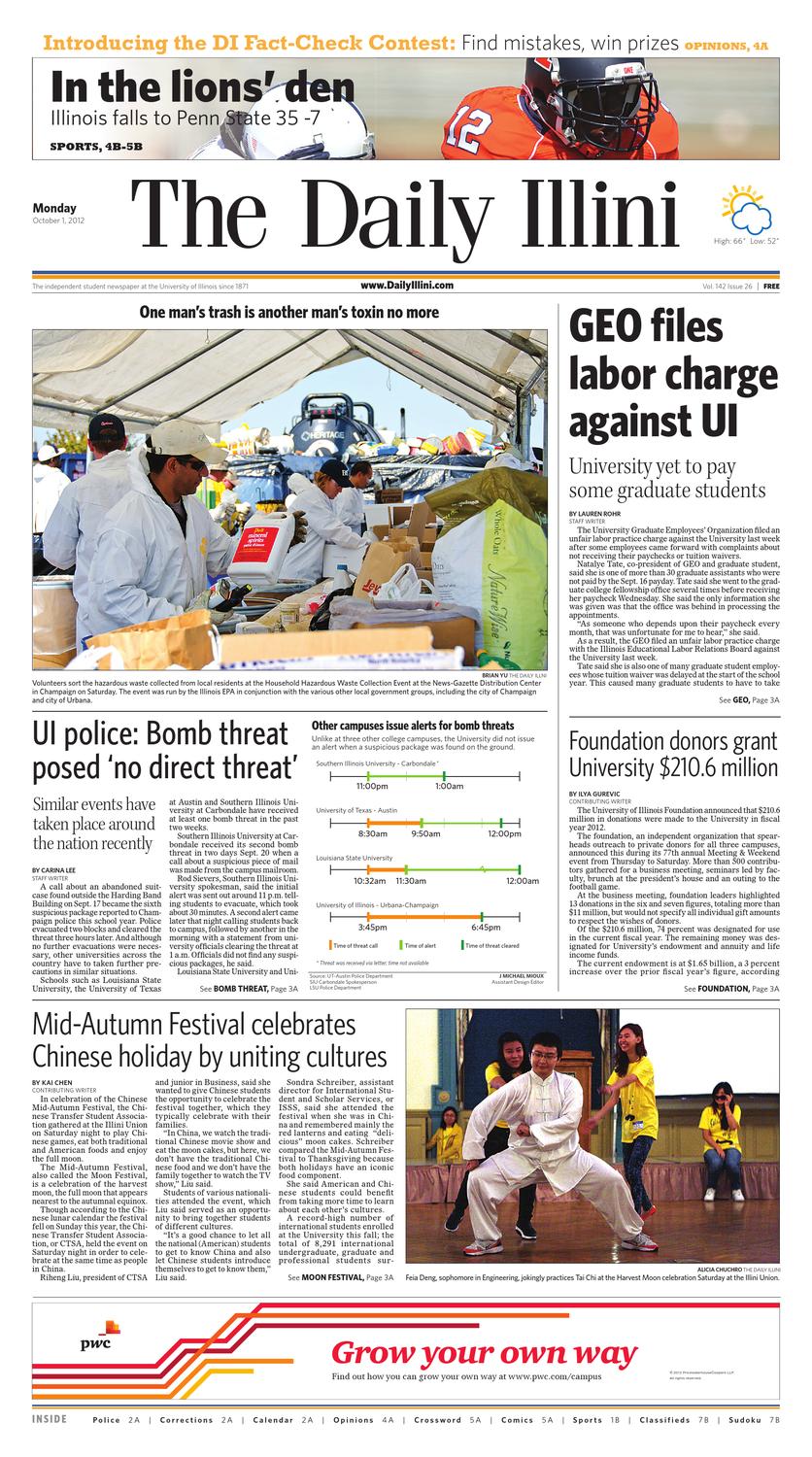 The Daily Illini Volume 142 Issue 26 by The Daily Illini Issuu