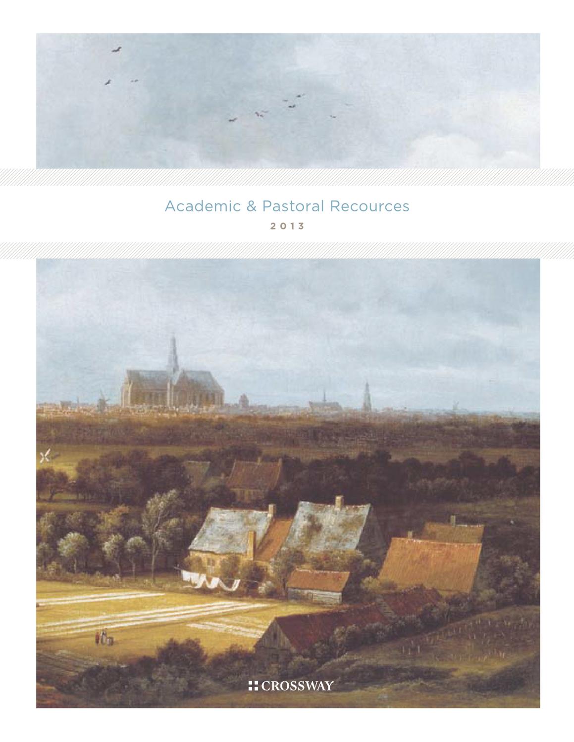 Crossway's Academic 2013 Book Catalog by Crossway Issuu